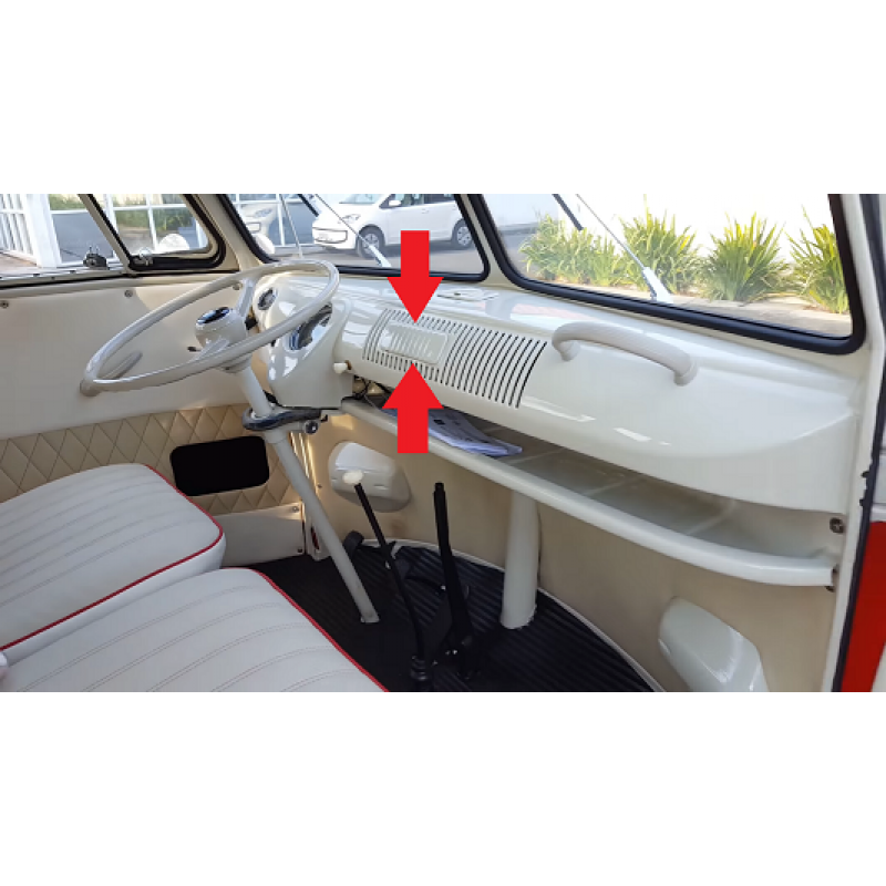 Tampa Rádio Da Kombi Corujinha Até 75 Original VW Usada