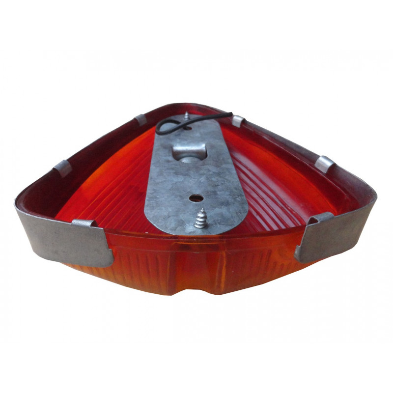 Lente Com Aro E Soquete Do Pisca Paralama F-350 F-600 62 À 71 