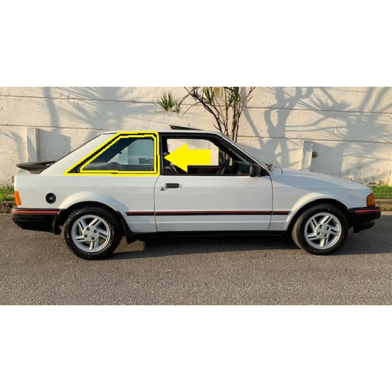 Moldura Janela Traseira Escort XR3 87 À 92 Original Nova - Par