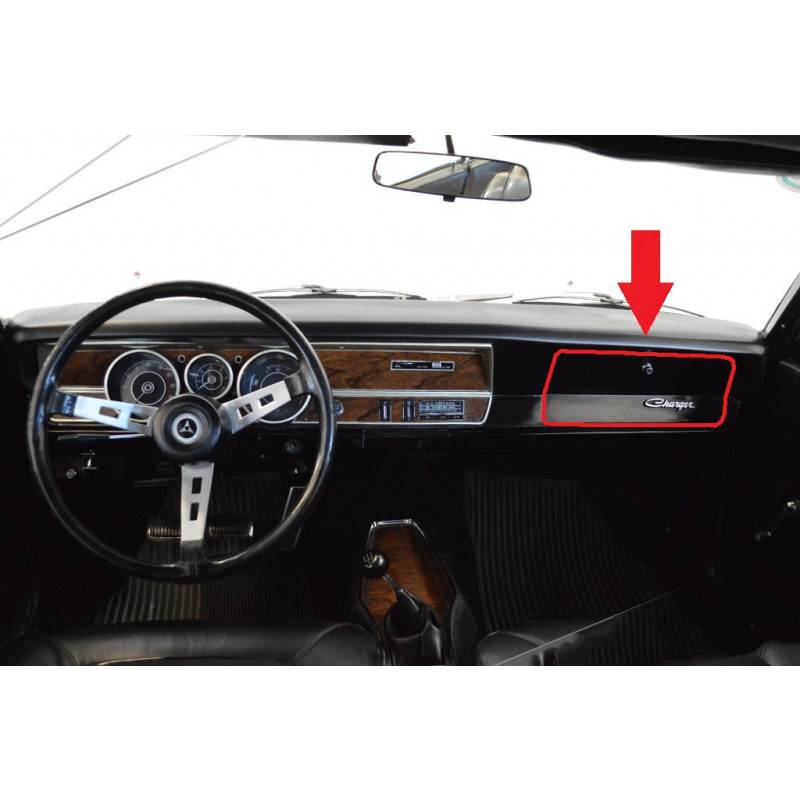 Tampa Porta Luvas Dodge Dart Charger Nacional Original Usada