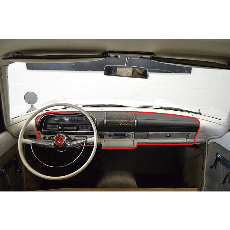 Painel Console Simca Chambord Tufão Jangada Original Usado