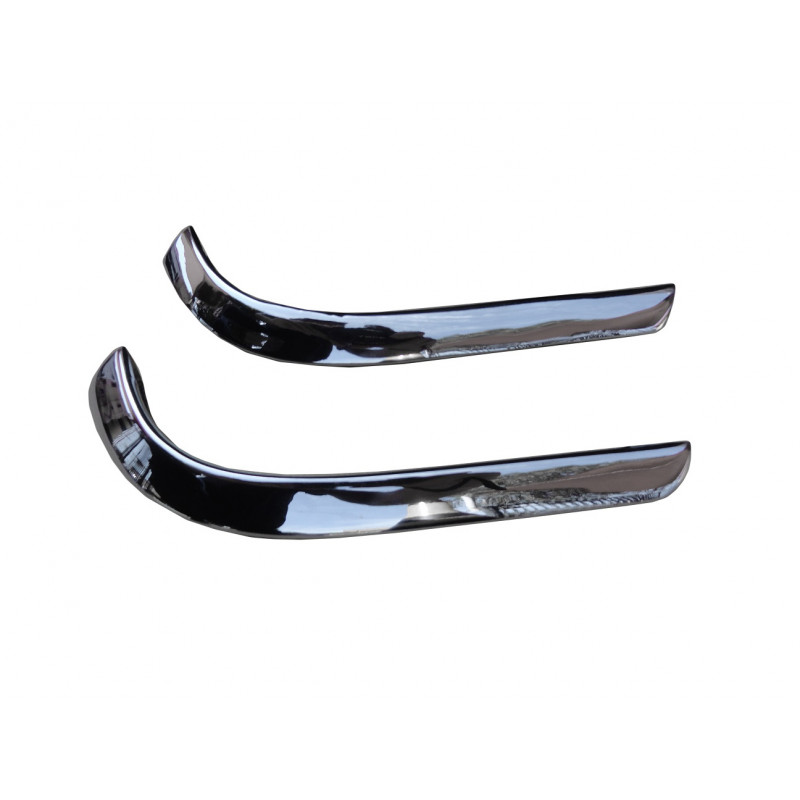 Friso Lanterna Traseira Chevrolet Brasil 58 À 63 Cromado - Jogo