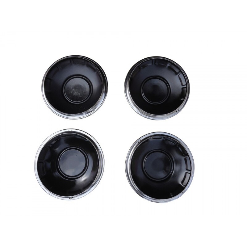 Calota 4x2 Willys Ford Rural Luxo Cromada Nova - Jogo