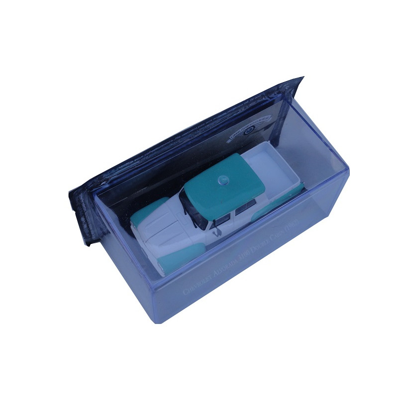 Miniatura Chevrolet Brasil Alvorada Cabine Dupla Carros Inesquecíveis Brasil Nova