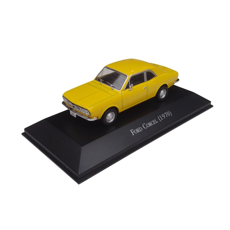 Miniatura Ford Corcel I 1970 Carros Inesquecíveis Brasil Nova