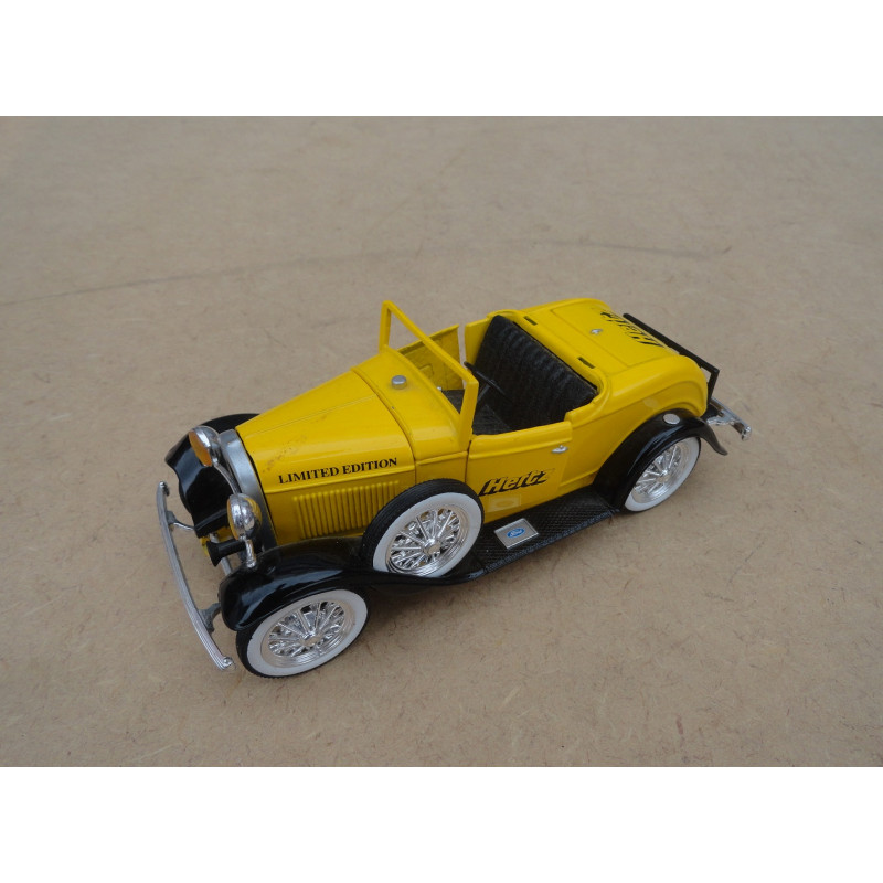 Miniatura Ford Model A 1930 Convertible Roadster Hertz C/ Detalhe