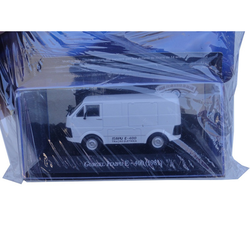 Miniatura Gurgel E-400 1981 Carros Inesquecíveis Brasil Lacrada