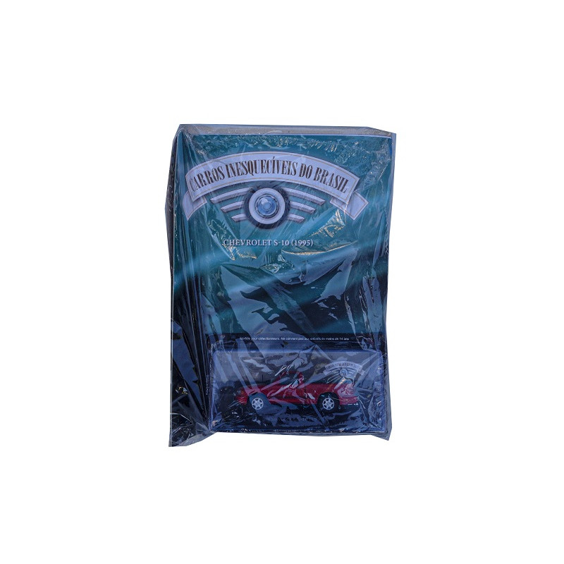 Miniatura Chevrolet S10 1995 Carros Inesquecíveis Brasil Lacrada