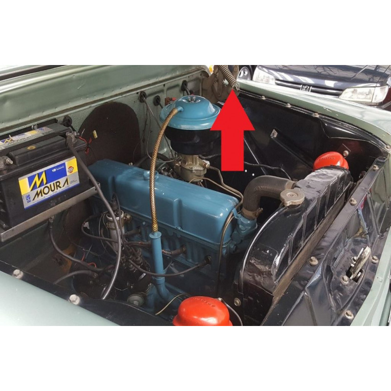 Mola da Dobradiça do Capô Marta Rocha 55 à 59 Nova - Par