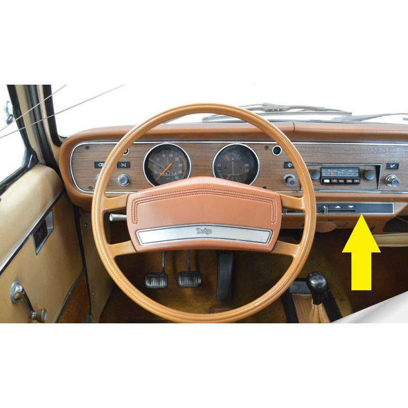 Moldura Ar Condicionado Ventilação Dodge Polara até 1980 Original Usado