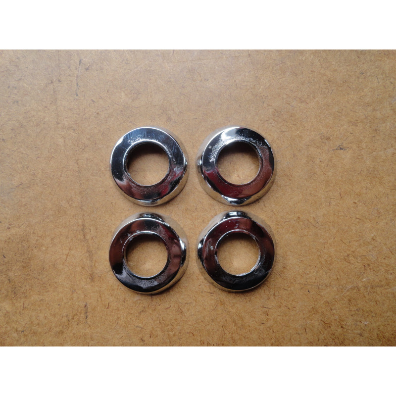 Moldura Maçaneta Manivela Cromada Fusca - Jogo