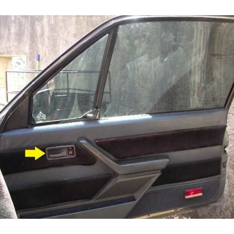Moldura Maçaneta Interna Opala Chevette após 88 Cinza