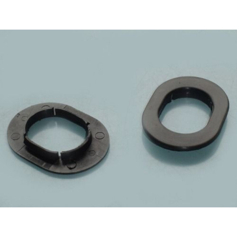 Moldura Fechadura Tampa Traseira Pampa - Par