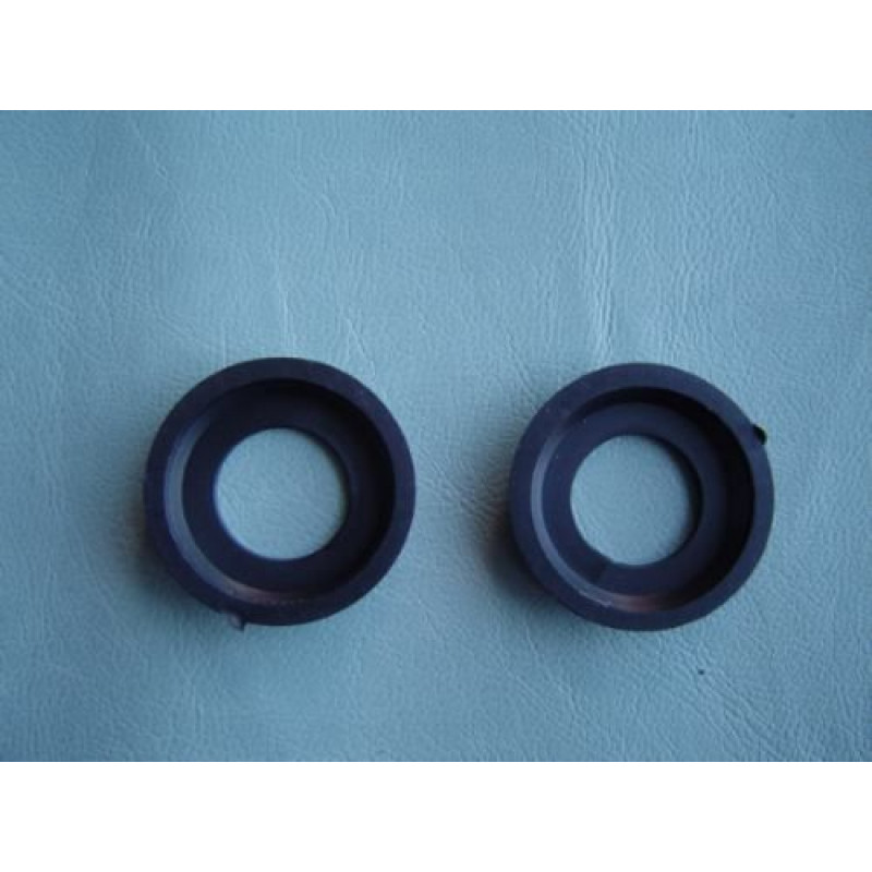 Moldura Roseta Maçaneta Interna Preta Fusca