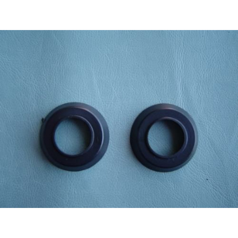 Moldura Roseta Maçaneta Interna Preta Fusca