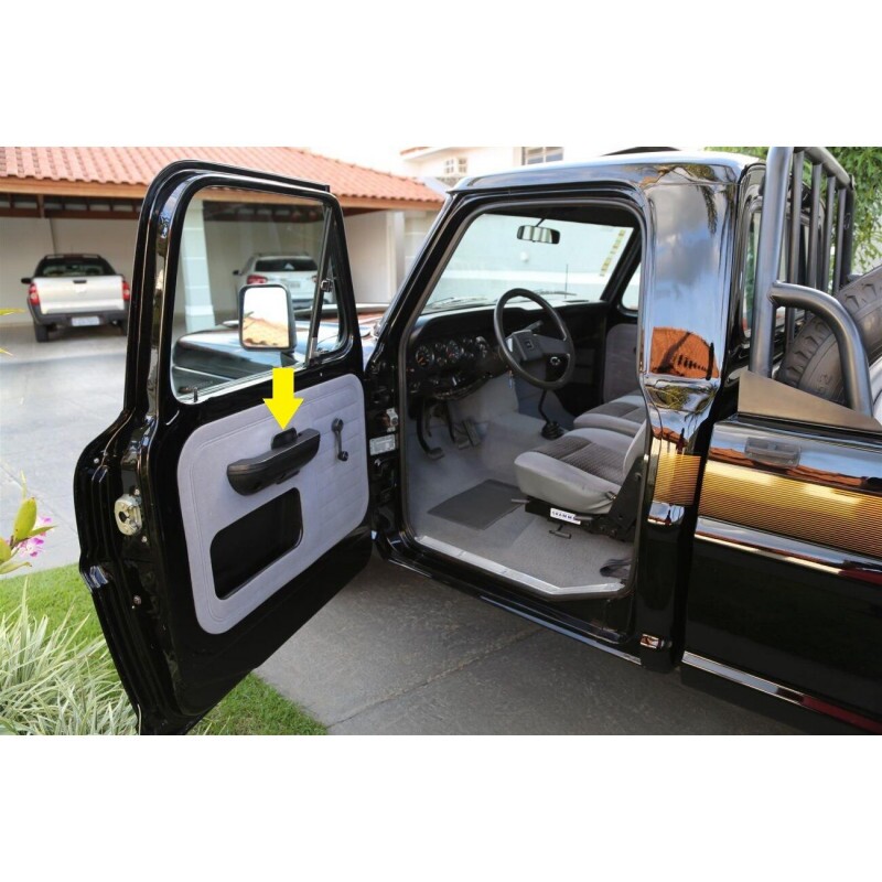 Moldura Maçaneta Interna da Porta F-100 F-1000 até 1992