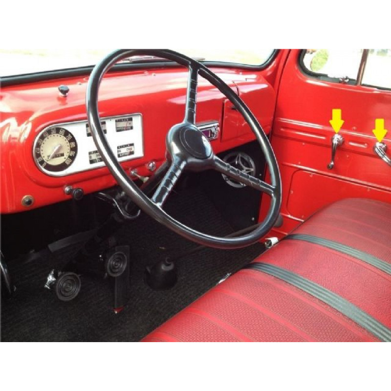 Moldura Maçaneta Interna Manivela Vidro F-1 48 a 52 Importada - Unitário