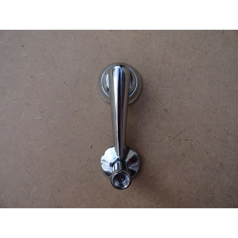 Moldura Maçaneta Manivela Interna Cromada Rural F-75 - Par