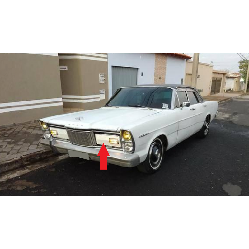 Moldura Painel Do Pisca Da Grade Galaxie Ltd 73 À 75