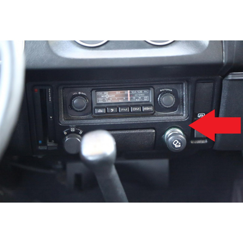 Moldura Rádio e Cinzeiro Chevette Marajó até 82 Original Usada