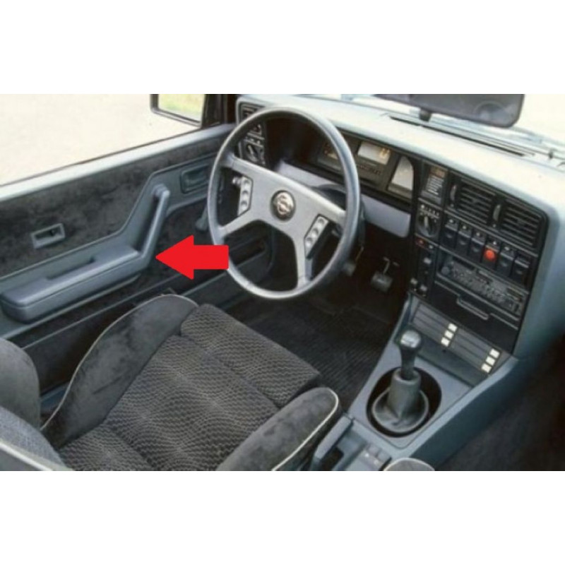 Monza - Puxador Porta Lado Esquerdo Borracha Novo