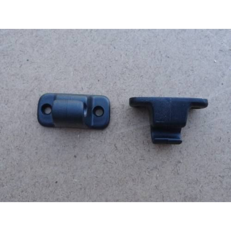 Monza - Suporte Encaixe Quebra Sol Preto