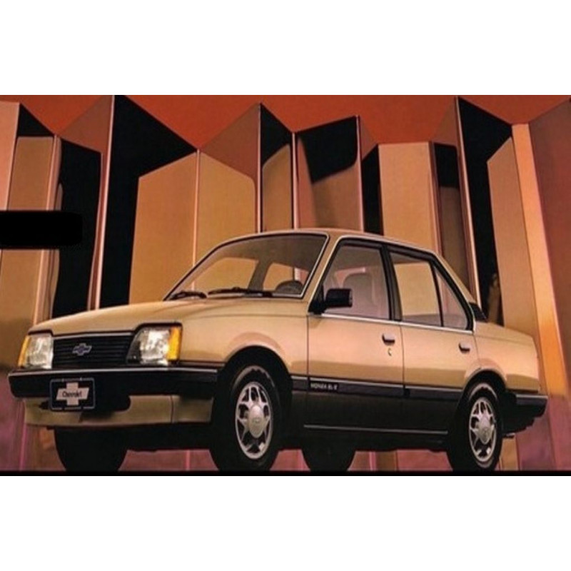 Monza 4 Portas - Canaleta Porta Traseira Esquerda