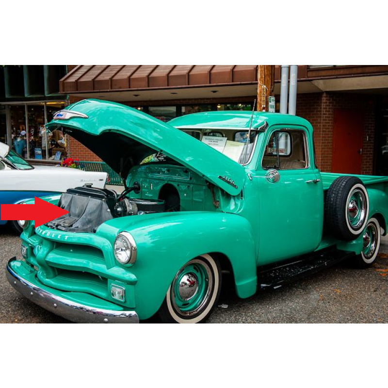 Painel Frontal Suporte da Fechadura do Capô Boca de Sapo Bagre 47 à 55 Novo