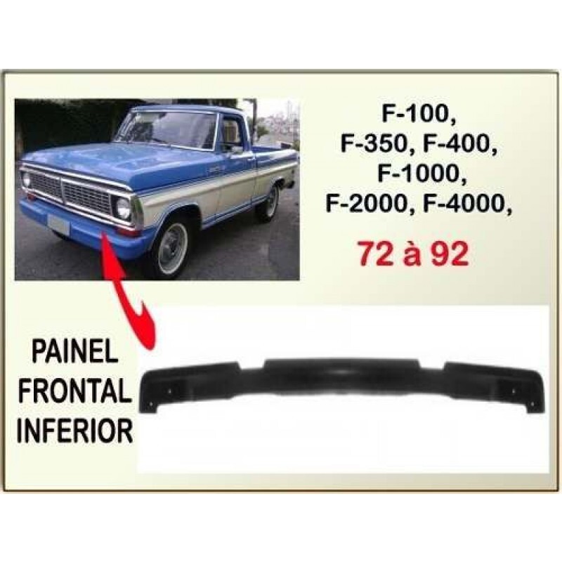Painel Frontal Inferior F-100 F-1000 F-350 72 à 92