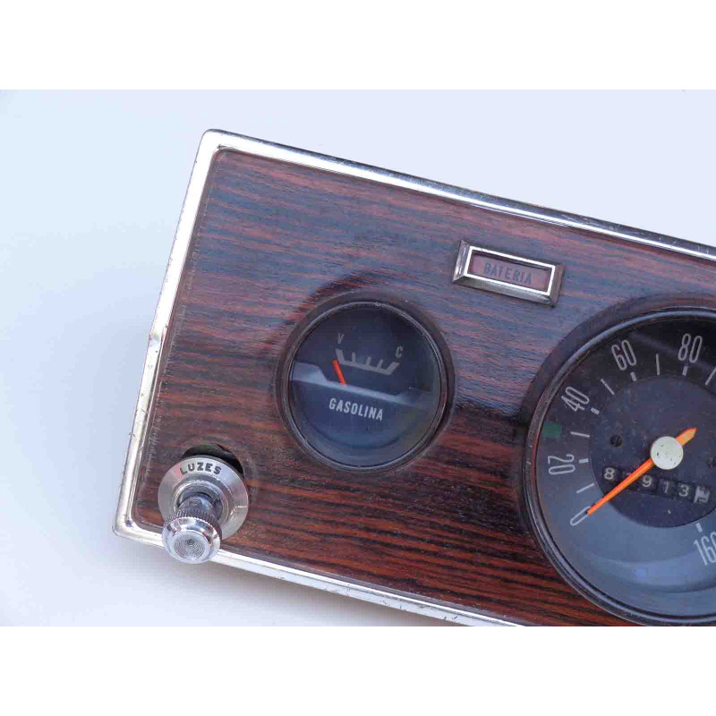 Painel Velocímetro Ford Corcel 1969 1970 Jacarandá Sem Teste Usado