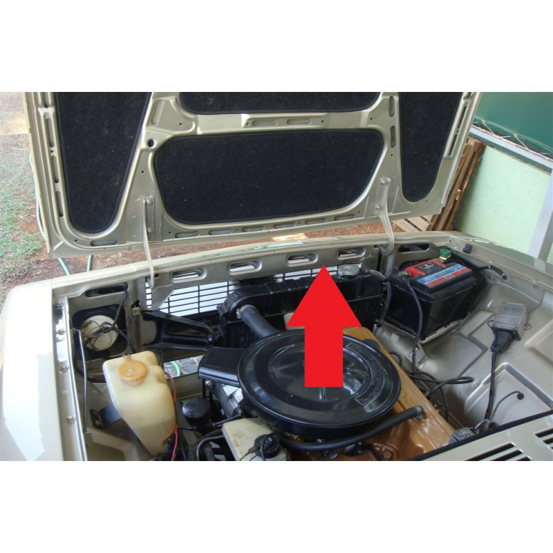 Painel Superior Interno Dianteiro Opala Caravan 80 à 84