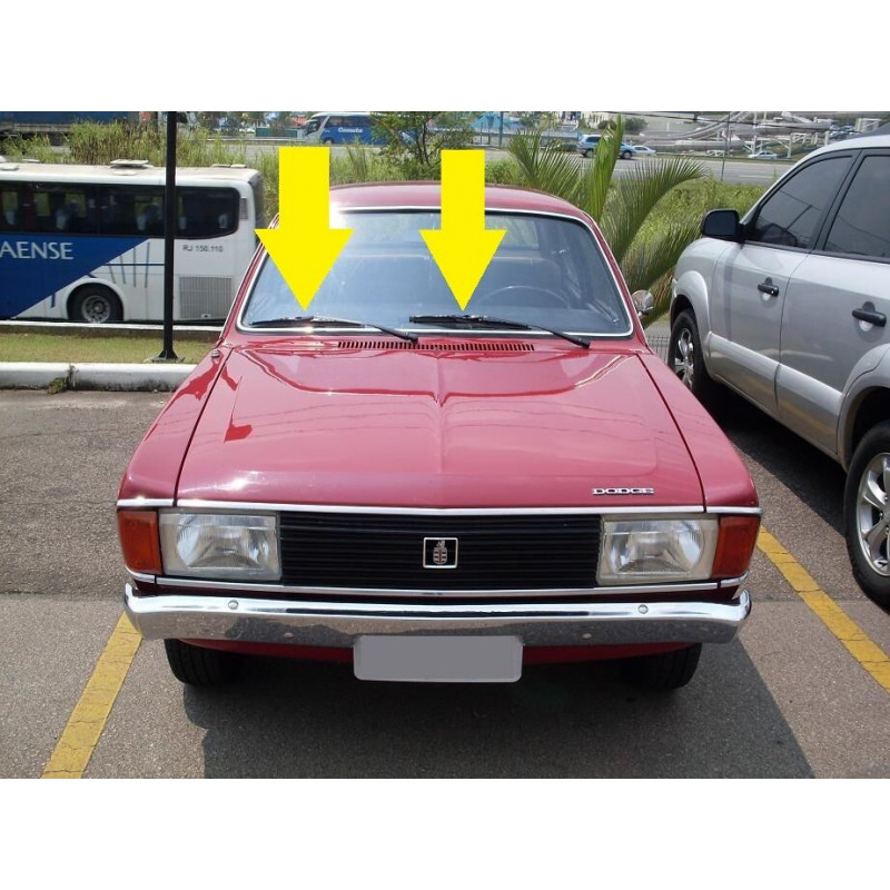 Palheta Limpador Parabrisa Dodge Polara - Par