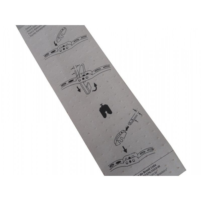 Palheta Limpador Parabrisa Toyota Bandeirante 1983 a 2001 10'' - Par