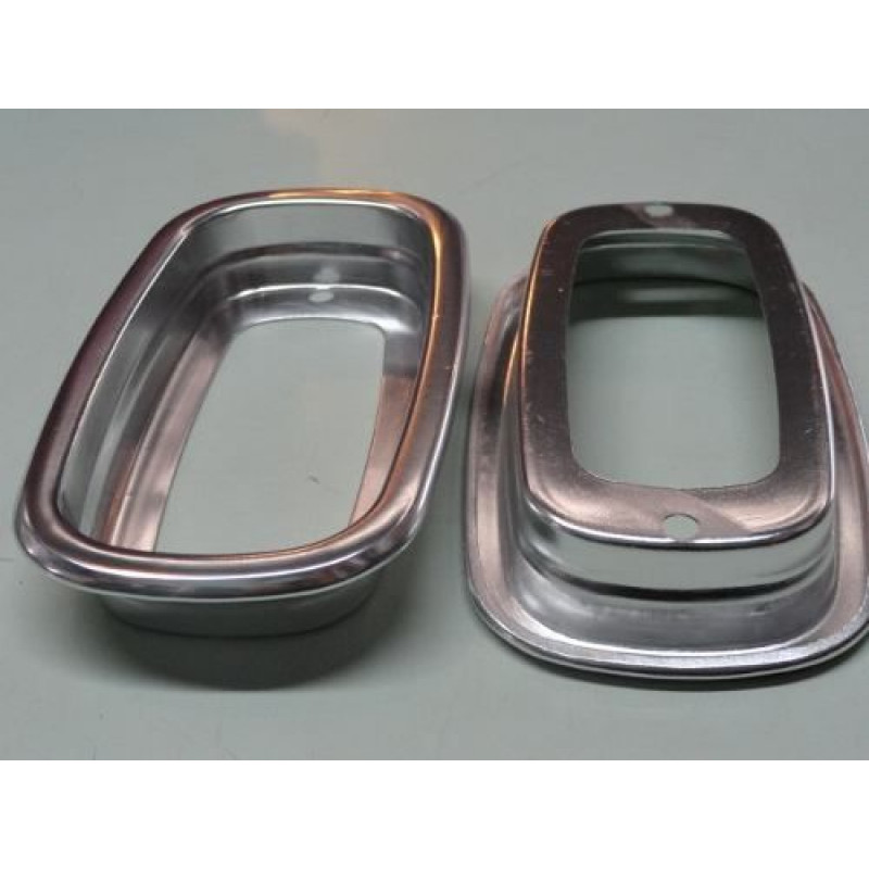 Aro Lanterna Traseiras Alumínio C-10 C-14 D-10 - Par