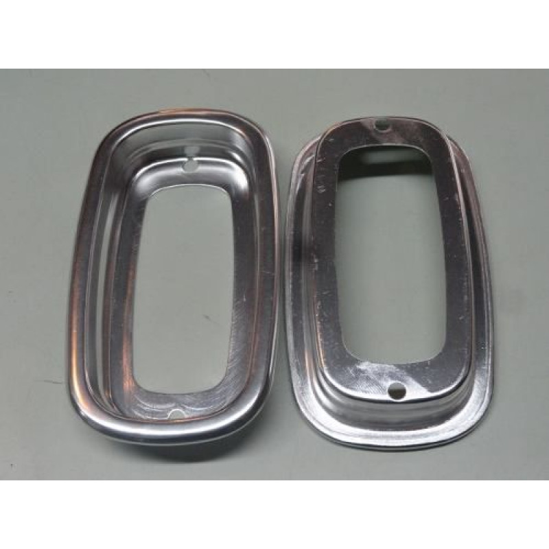 Aro Lanterna Traseiras Alumínio C-10 C-14 D-10 - Par