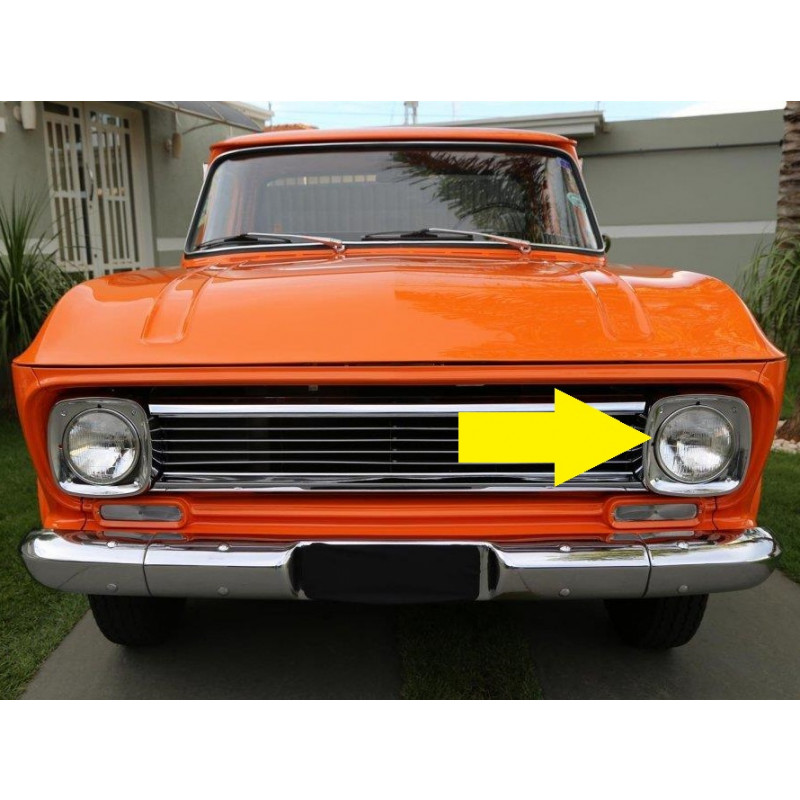 Aro do Farol C-14 C-10 Veraneio 68 à 78 Novo  - Par