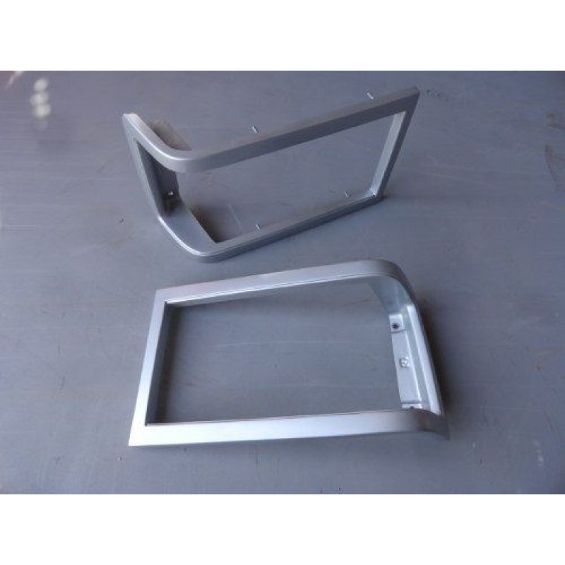 Aro do Farol D-20 - Prata (Par)