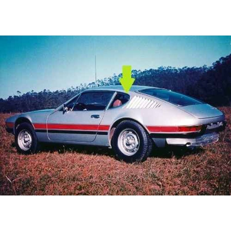 Borrachas Janela Lateral Móvel