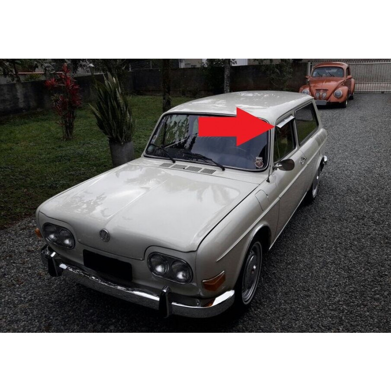 Calha de Chuva Variant TL 2 Portas Aço Inox - Par