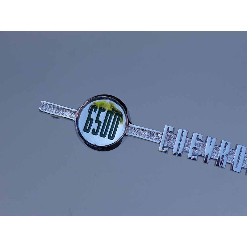 Emblema Lateral Paralama Chevrolet Brasil 6500 1958 a 1963 - Par