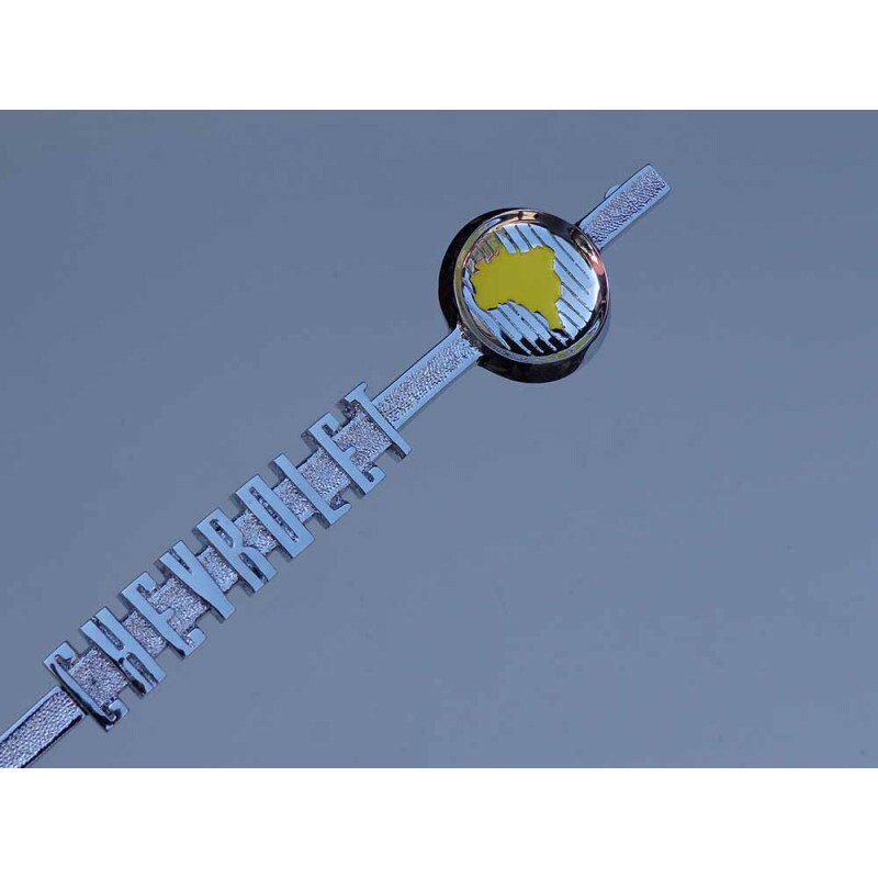 Emblema Lateral Paralama Chevrolet Brasil 6500 1958 a 1963 - Par