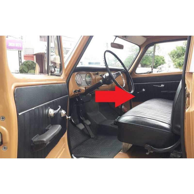 Forro Porta C14 C10 D10 1964 à 1985 com Friso Preto- Par