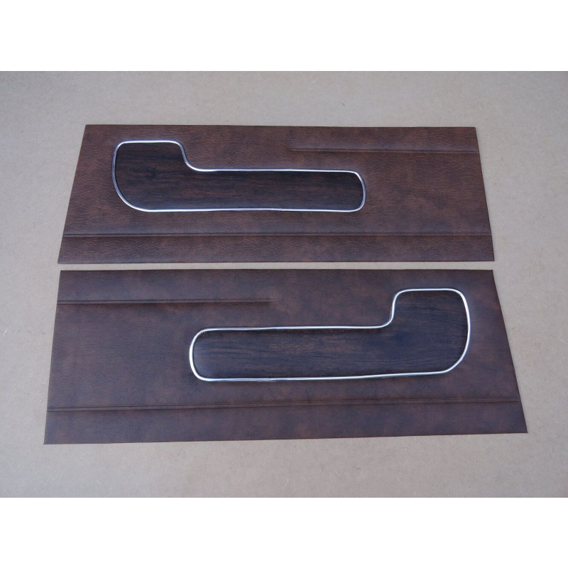 Forro de Porta Chevette 79 à 80 Marrom C/ Jacarandá - Par