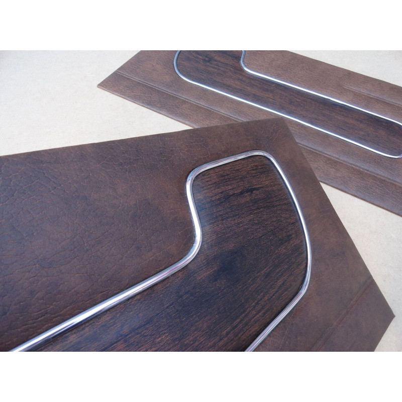 Forro de Porta Chevette 79 à 80 Marrom C/ Jacarandá - Par