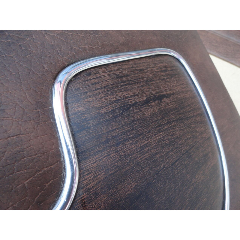 Forro de Porta Chevette 79 à 80 Marrom C/ Jacarandá - Par