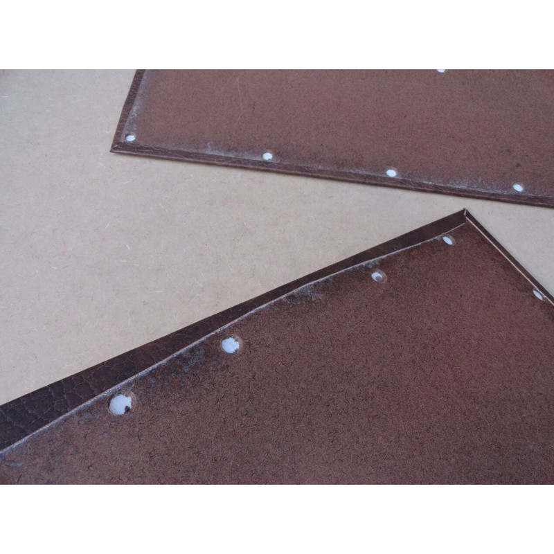 Forro de Porta Chevette 79 à 80 Marrom C/ Jacarandá - Par