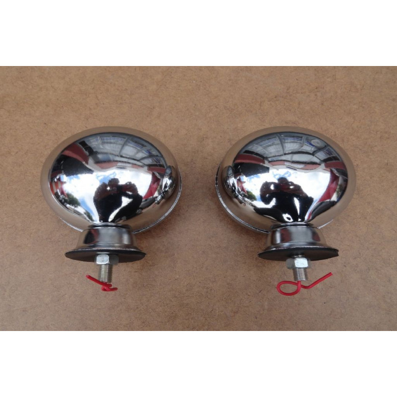 Lanterna  Paralama Chevrolet Brasil 58 à 63 Cromada - Par