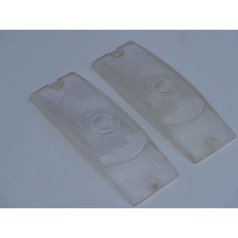 Lente Pisca Dianteiro Dodge D100 D700 D900 Branco Cristal Par