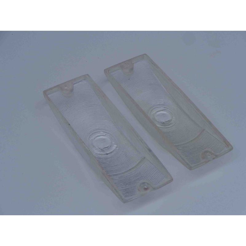 Lente Pisca Dianteiro Dodge D100 D700 D900 Branco Cristal Par