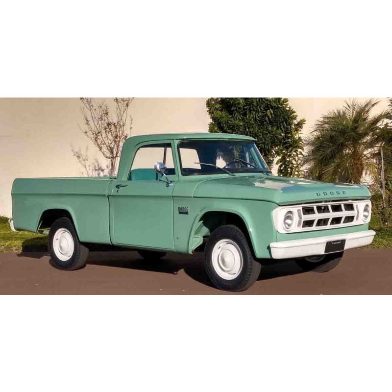 Lente Pisca Dianteiro Dodge D100 D700 D900 Branco Cristal Par